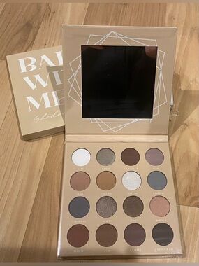 Amuse Bare With Me Neutral Eyeshadow Palette - 16 Shade Nude & Brown Collection